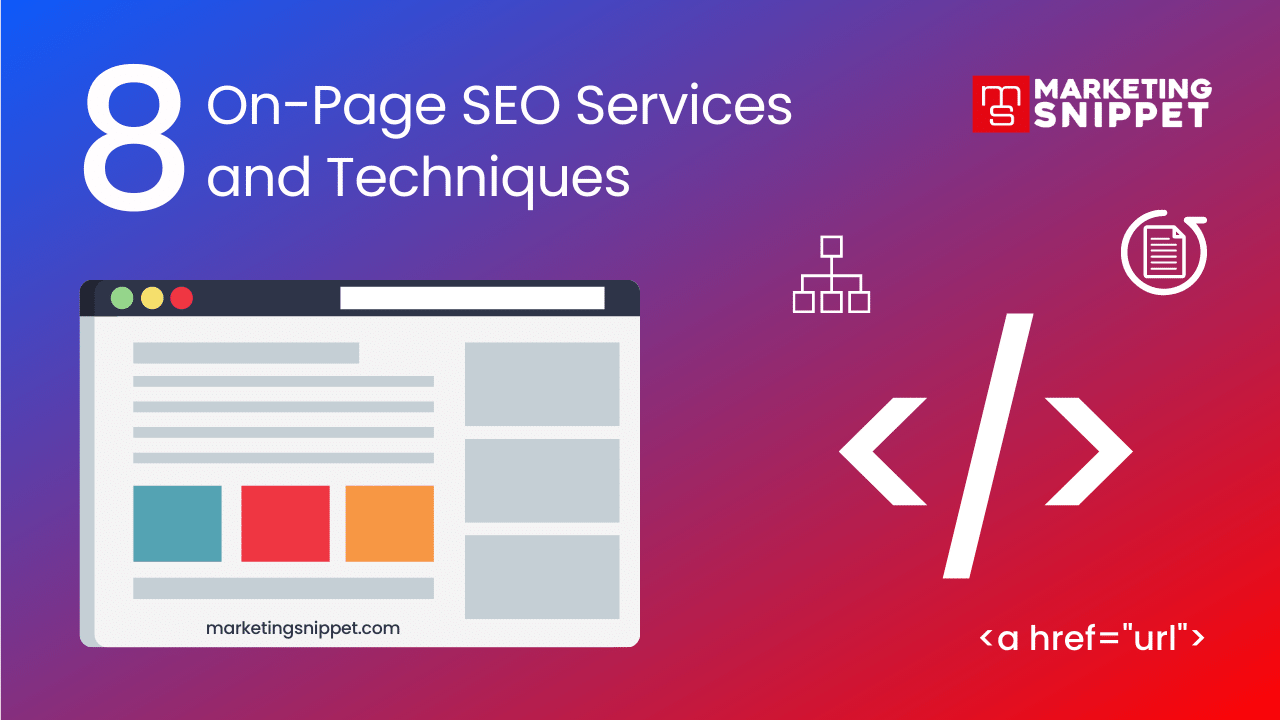 8 On-page SEO services and techniques that will work in 2022